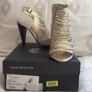 Vince Camuto Gold Sandal
